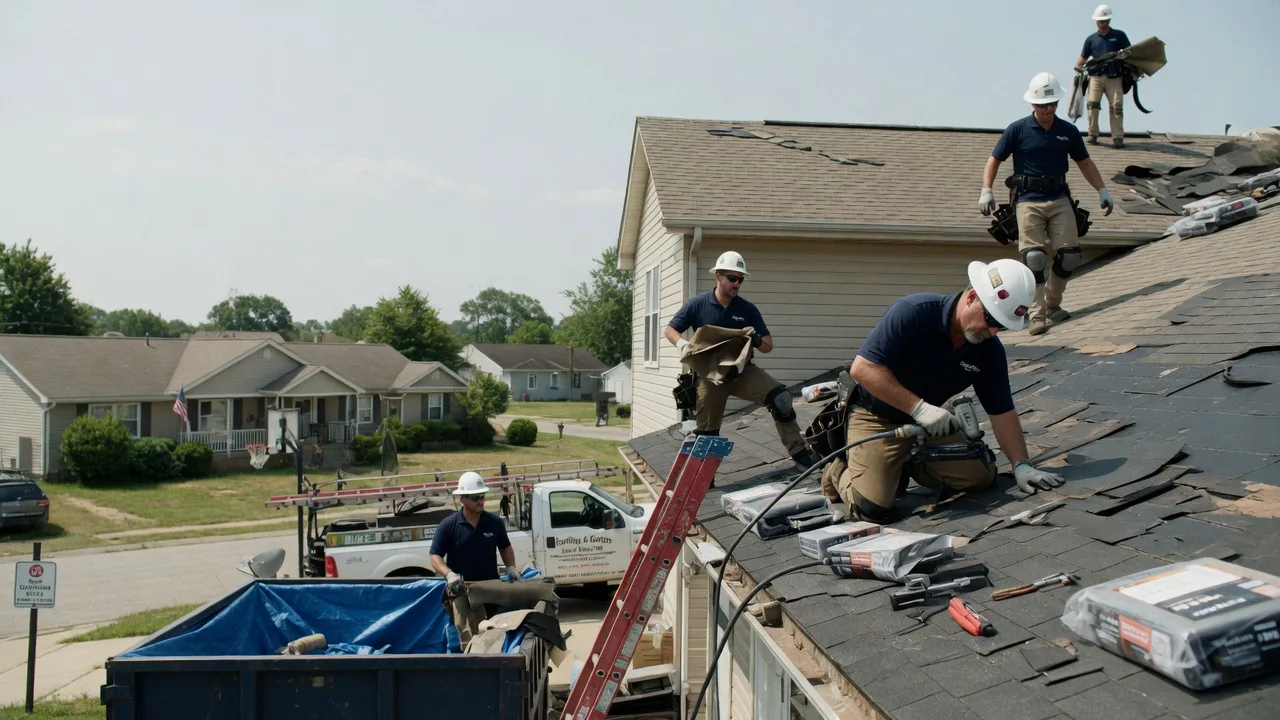 Roof Replacement in Wentzville, MO near me